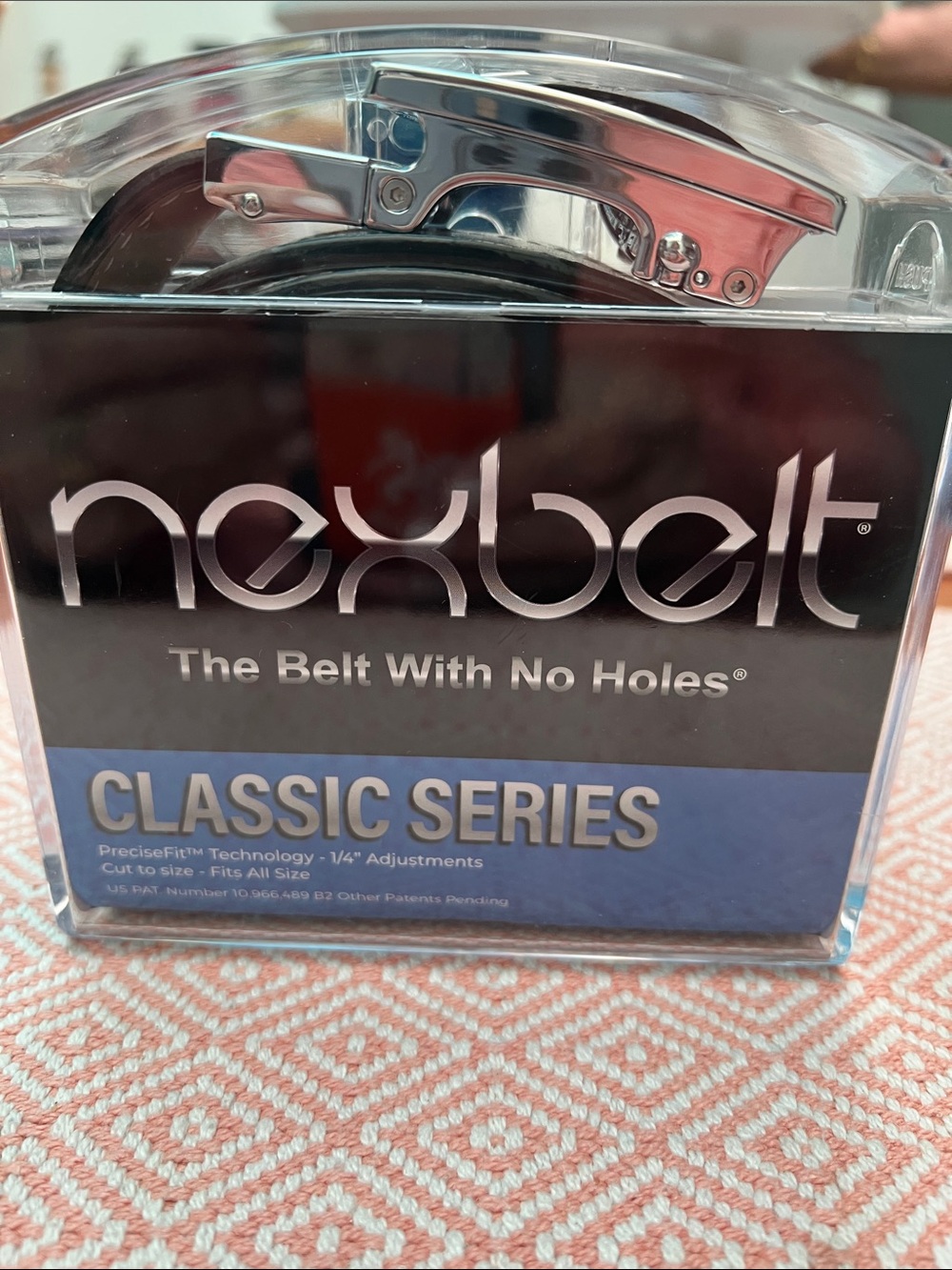 NexBelt Ratchet Belt Classic Series “ebony” One Size